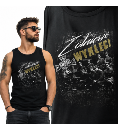 tank-top patriotyczny ŻOŁNIERZE WYKLĘCI